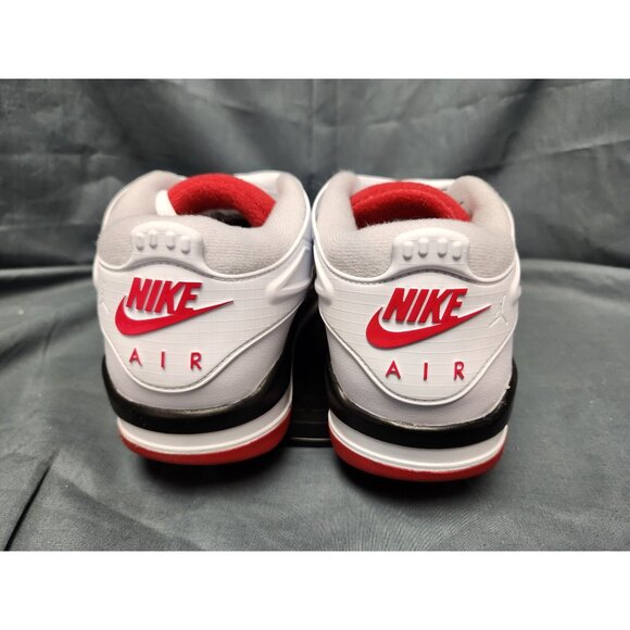 Nike Boys Air Jordan 4 RM (GS) Sneakers Mesh White Red Size 5 NEW NO BOX! - Picture 7 of 11